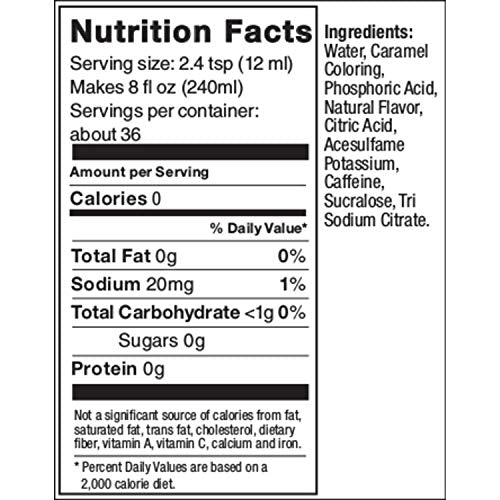 SodaStream Diet Dr Pete, 14.8 Fl Oz (Pack of 4) - Packaging May Vary