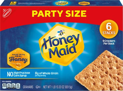 Honey Maid Graham Crackers, Party Size, 28.8 oz (1 lb, 12.8 oz)