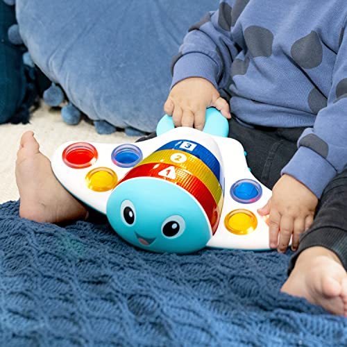 Baby Einstein Outstanding Opus The Octopus Sensory Rattle & Teether Multi-Use Toy, BPA Free & Chillable, 3 Months & up, Multicolored