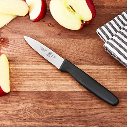 Mercer Culinary M23210 Millennia Black Handle, 10-Inch Wide Wavy Edge, Bread Knife