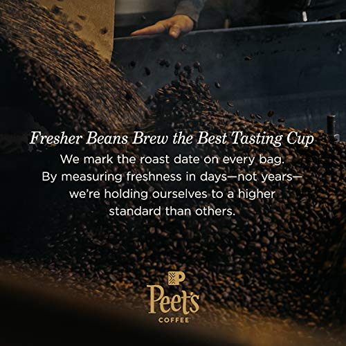 Peet's Coffee Major Dickason's Blend, Dark Roast Ground Coffee, 20 oz