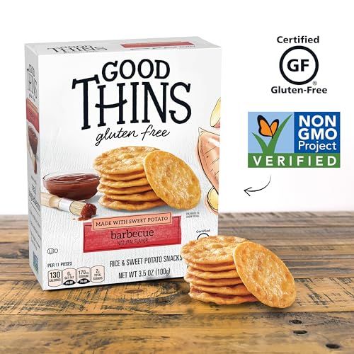 Good Thins Simply Salt Rice Snacks Gluten Free Crackers, 3.5 oz