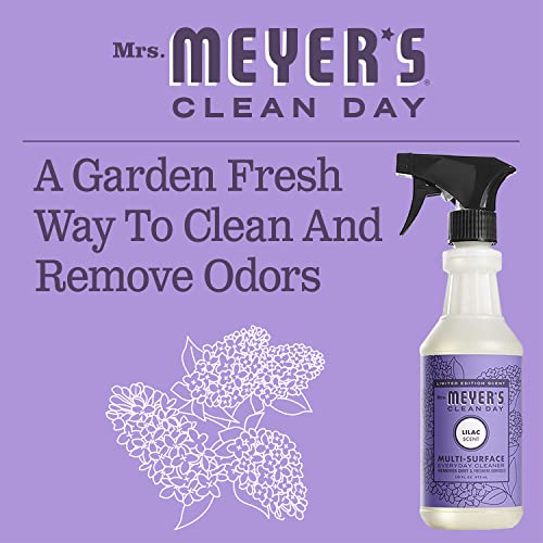 MRS. MEYER'S CLEAN DAY Multi-Surface Cleaner Concentrate, Use to Clean Floors, Tile, Counters, Lemon Verbena, 32 fl. oz