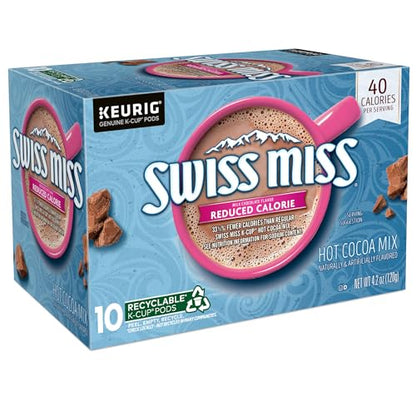 Swiss Miss Milk Chocolate Hot Cocoa, Keurig Single-Serve K-Cup Pods, 44 Count