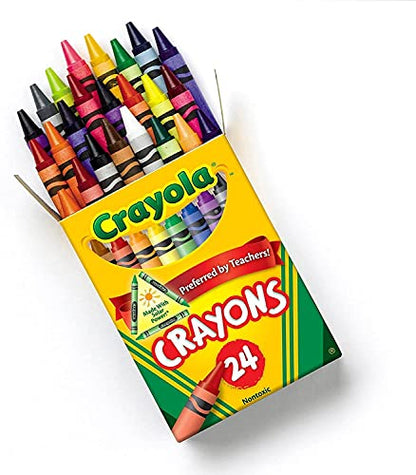 Crayola(R) Assorted Color Crayon Set, 24-Count Box