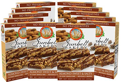 Sunbelt Bakery Oats & Honey Chewy Granola Bars, 15-1.0 OZ Bars (1 Box)