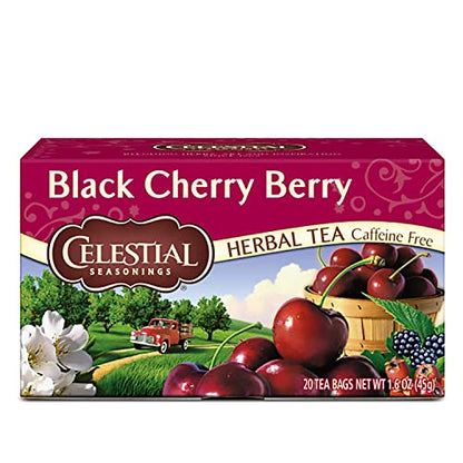 Celestial Seasonings Country Peach Passion Herbal Tea, Caffeine Free, 20 Tea Bags Box, (Pack of 6)