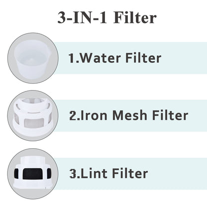 VIWINVELA Indoor Dryer Vent Kit Bucket Lint Trap Dryer Vent (Black Dryer Vent Box - No Duct Included)