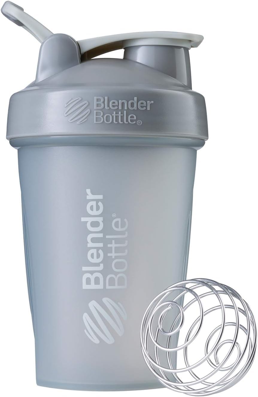 BlenderBottle Classic Shaker Bottle Perfect for Protein Shakes and Pre Workout, 28-Ounce (2 Pack), Moss/Moss and Navy/Navy