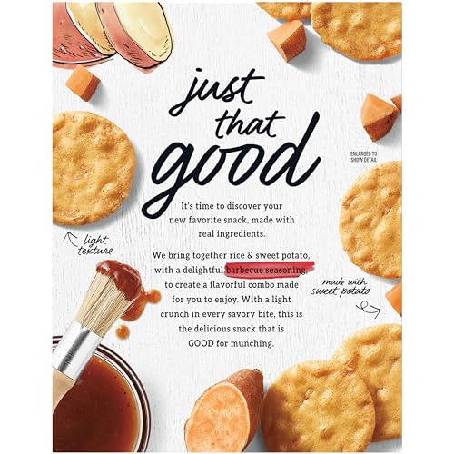 Good Thins Simply Salt Rice Snacks Gluten Free Crackers, 3.5 oz