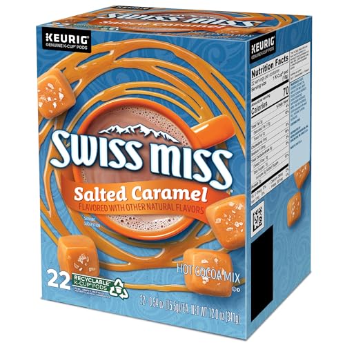 Swiss Miss Milk Chocolate Hot Cocoa, Keurig Single-Serve K-Cup Pods, 44 Count