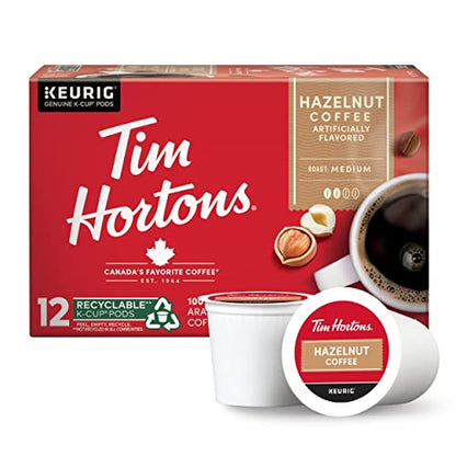 Tim Hortons Original Blend, Medium Roast Coffee, Single-Serve K-Cup Pods Compatible with Keurig Brewers, 24 Count(Pack of 1)(Packaging may vary)