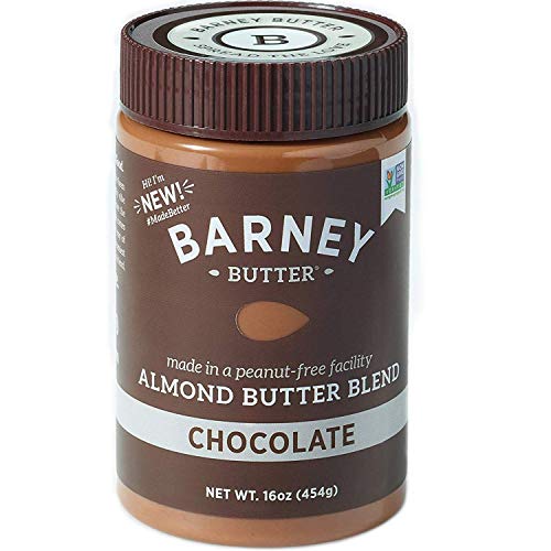 Barney Butter Almond Butter, Smooth, 16 Ounce Jar, Skin-Free Almonds, No Stir, Non-GMO, Gluten Free, Keto, Paleo, Vegan