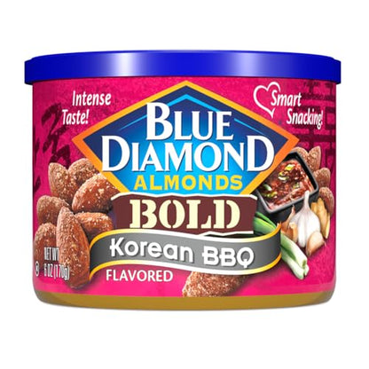 Blue Diamond Almonds Sriracha Flavored Snack Nuts, 6 Oz Resealable Can (Pack of 1)