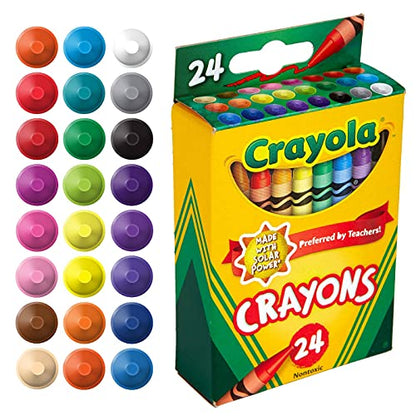 Crayola(R) Assorted Color Crayon Set, 24-Count Box