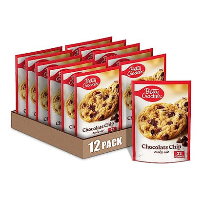 Betty Crocker Peanut Butter Cookie Mix, Makes twelve (12) 2-inch Cookies, 7.2 oz.