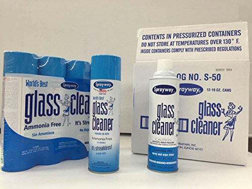 Glass Cleaner Ammonia Free, Streak Free, Blue