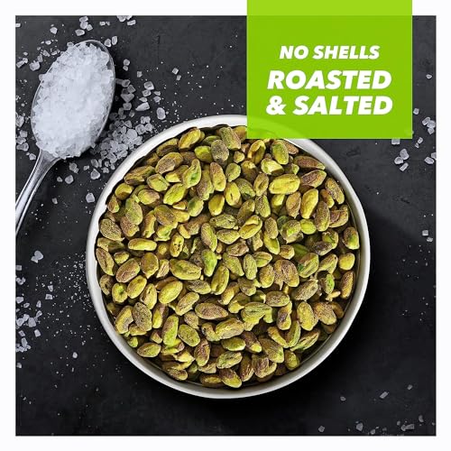 Wonderful Pistachios No Shells, Smokey Barbeque Nuts, 2.25 Ounce Bag (Pack Of 8), Protein Snack, Gluten Free, On-the-Go Snack