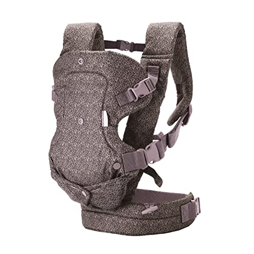 Infantino Flip Advanced 4-in-1 Carrier - Ergonomic, convertible, face-in and face-out front and back carry for newborns and older babies 8-32 lbs