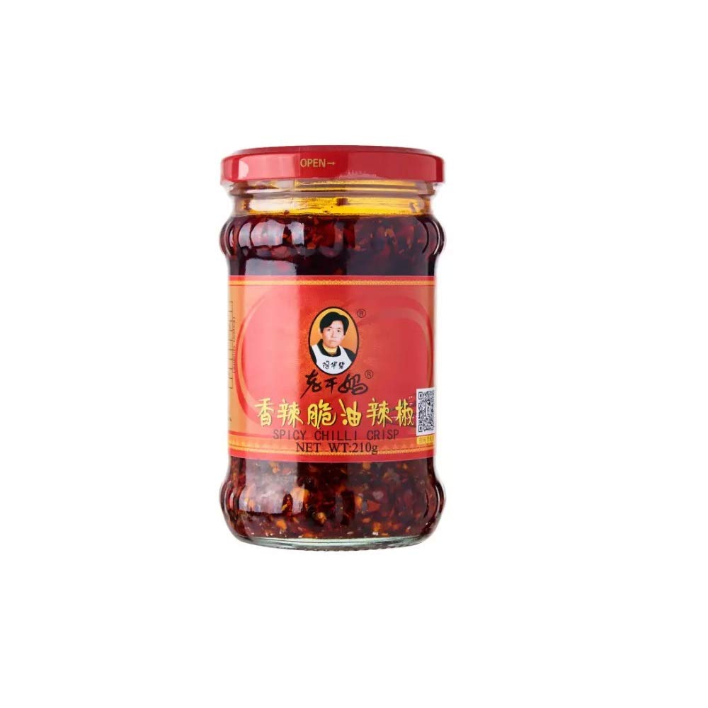 Lao Gan Ma Spicy Chili Crisp Hot Sauce Family/Restaurant Size 24.69 Oz.(700 g.)