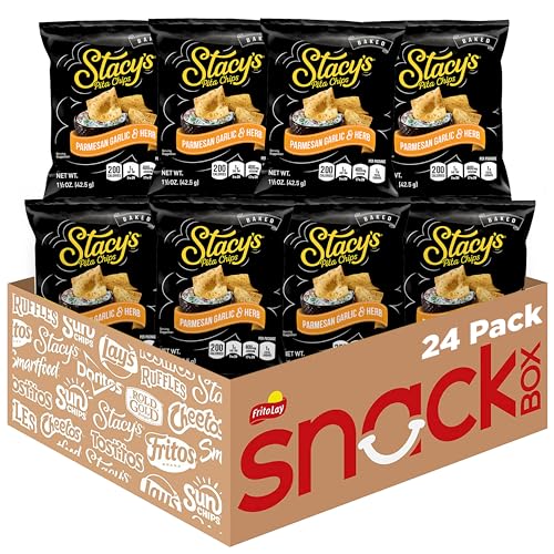 Stacy's Pita Chips, Simply Naked, 1.5 Ounce (Pack of 24)