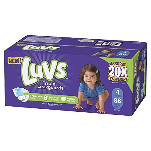 Luvs Diapers - Size 5, 172 Count, Paw Patrol Disposable Baby Diapers