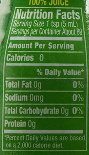 ReaLime 100% Lime Juice, 8 Fluid Ounce Bottle