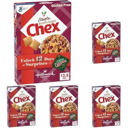 Chex AppleCinnamonBreakfast Cereal, Gluten Free, 12 oz