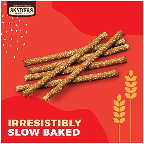 Snyder's of Hanover, Old Fashioned Pretzel Rods, 27 Oz Canister