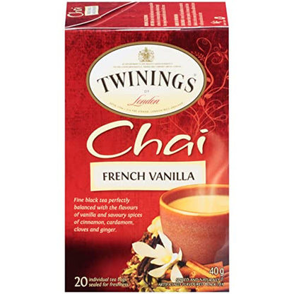 Twinings English Breakfast Black Tea, 100 Individually Wrapped Tea Bags, Smooth, Flavourful, Robust, Caffeinated, Enjoy Hot or Iced