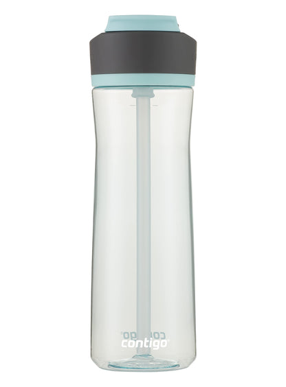 Contigo Ashland 2.0 Water Bottle with AUTOSPOUT Lid | Tritan Water Bottle, 24oz., 3 Pack, Juniper & Sake & Bubble Tea