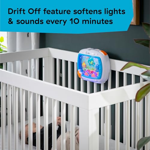 Baby Einstein Sea Dreams Soother Musical Crib Toy and Sound Machine, Newborn and up