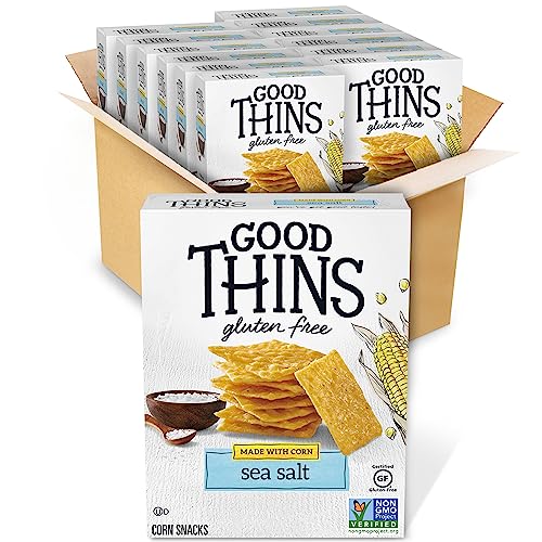 Good Thins Simply Salt Rice Snacks Gluten Free Crackers, 3.5 oz