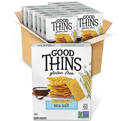 Good Thins Simply Salt Rice Snacks Gluten Free Crackers, 3.5 oz