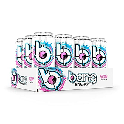 Bang Energy Bangster Berry, Sugar-Free Energy Drink, 16-Ounce (Pack of 12)