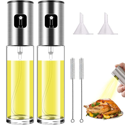 Oil Sprayer for Cooking Olive Oil Sprayer Mister for Air Fryer Vegetable Vinegar Oil Portable Mini Kitchen Gadgets for Baking,Salad,Grilling,BBQ,Roasting (1)