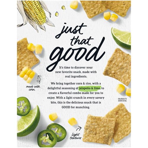 Good Thins Simply Salt Rice Snacks Gluten Free Crackers, 3.5 oz