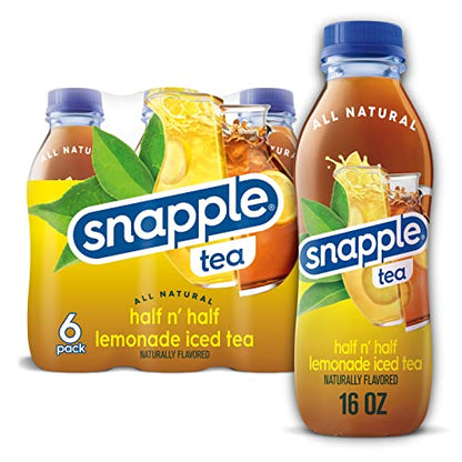 Snapple Zero Sugar Peach Tea, 16 fl oz recycled plastic bottle (Pack of 12)