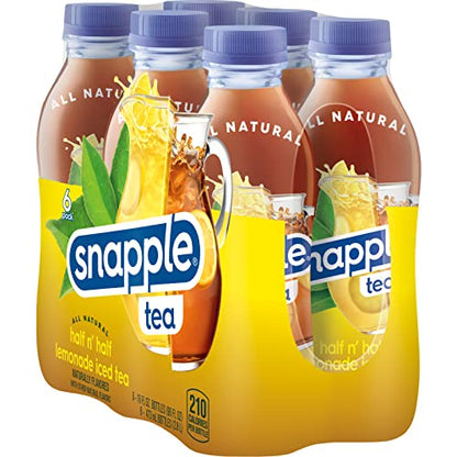 Snapple Zero Sugar Peach Tea, 16 fl oz recycled plastic bottle (Pack of 12)