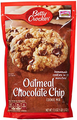 Betty Crocker Peanut Butter Cookie Mix, Makes twelve (12) 2-inch Cookies, 7.2 oz.