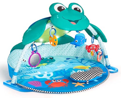 Baby Einstein 4-in-1 Kickin' Tunes Music and Language Play Gym and Piano Tummy Time Activity Mat