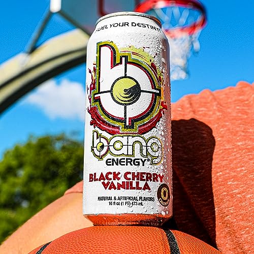 Bang Energy Bangster Berry, Sugar-Free Energy Drink, 16-Ounce (Pack of 12)