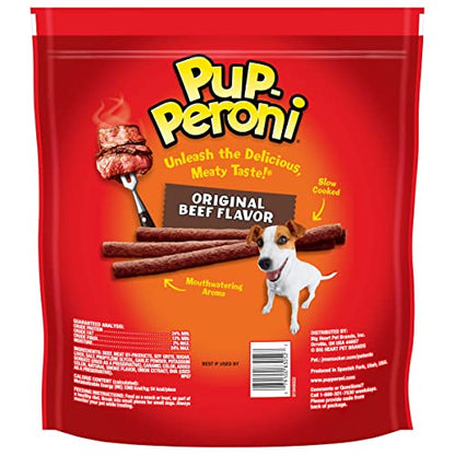 Pup-Peroni Dog Treats, Original Beef Flavor, 22.5 Ounce, Made with Real Beef