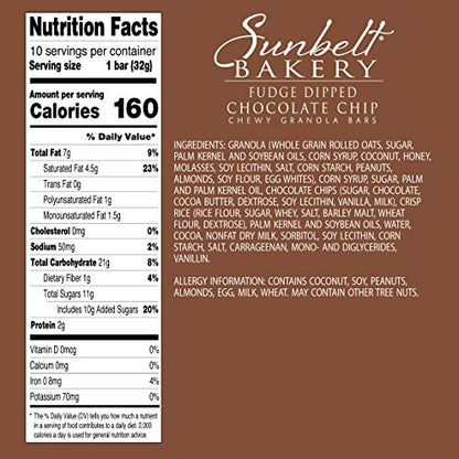 Sunbelt Bakery Oats & Honey Chewy Granola Bars, 15-1.0 OZ Bars (1 Box)