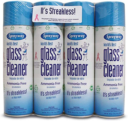 Glass Cleaner Ammonia Free, Streak Free, Blue