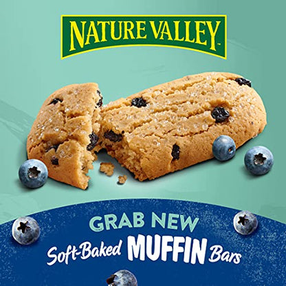 Nature Valley Soft-Baked Muffin Bars, Chocolate Chip, Snack Bars, 10 ct