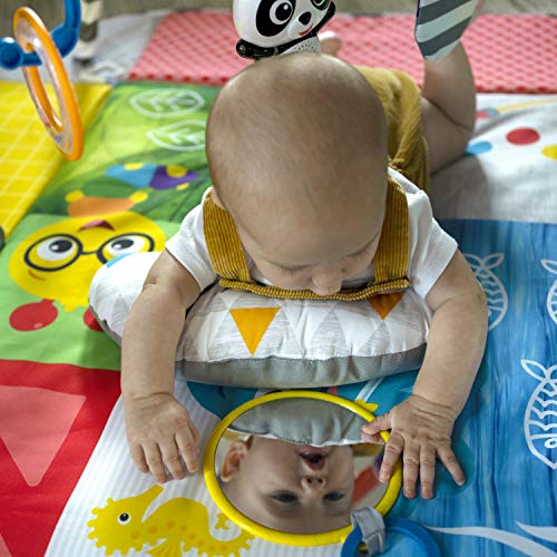 Baby Einstein 4-in-1 Kickin' Tunes Music and Language Play Gym and Piano Tummy Time Activity Mat