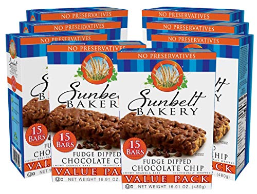 Sunbelt Bakery Oats & Honey Chewy Granola Bars, 15-1.0 OZ Bars (1 Box)