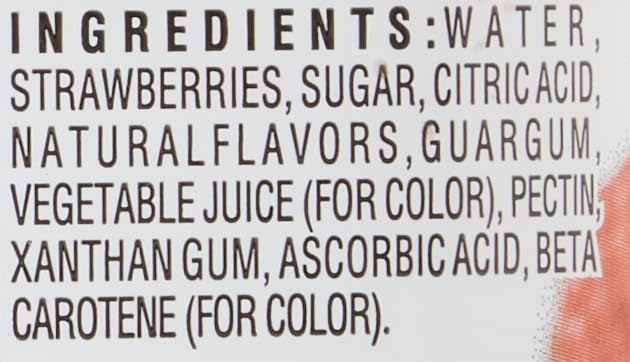 Torani Real Fruit Smoothie Mix, Strawberry, 64 Ounce