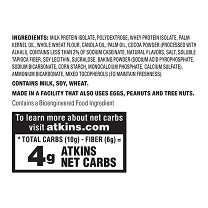 Atkins Peanut Butter Protein Wafer Crisps, Protein Dessert, 4g Net Carb, 1g Sugar, Keto Friendly, 5 Count